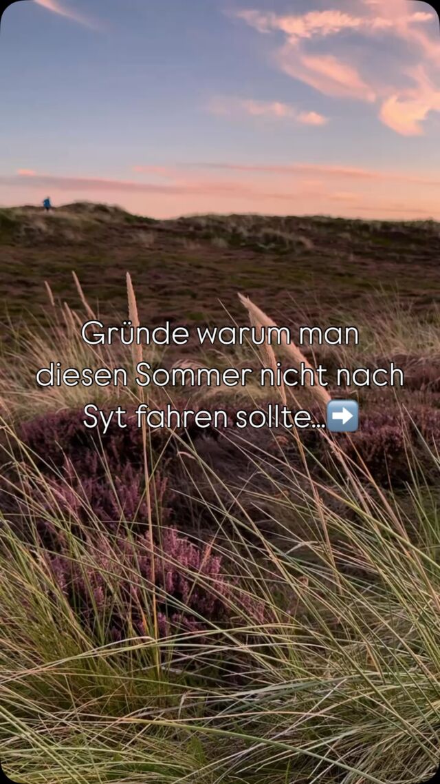 Also worauf wartet ihr noch? 😉☀️

Sylt-Urlaub 2025 schon gebucht?